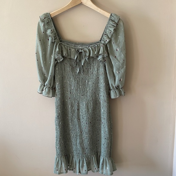 ROWA Olive Green Dress Size Medium - Picture 11 of 11